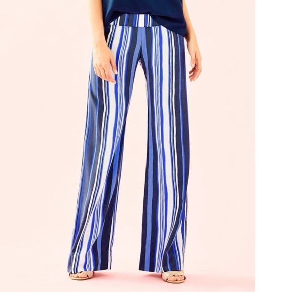 Lilly Pulitzer Pants - L Lilly Pulitzer Bal Harbor Jungley Stripe Pants